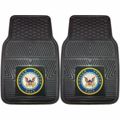 Best reviews of 🧨 Fan Mats Military Service Branch Vinyl 17 X 27 In. 2 Pc. Car Mat Set 🧨