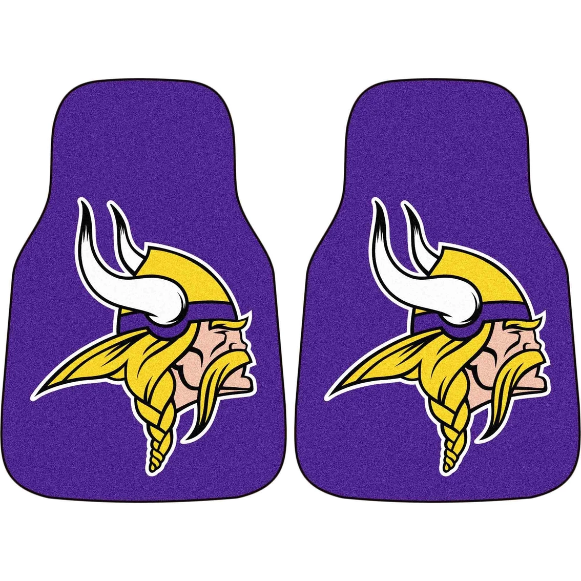 New โจ Fan Mats NFL Minnesota Vikings Carpeted Car Mat ๐งจ 3 New โจ Fan Mats NFL Minnesota Vikings Carpeted Car Mat ๐งจ