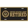 Buy ⌛ Mitchell Proffitt U.S. Army Retired License Plate 🧨 -Deals patio Store unnamed file 120