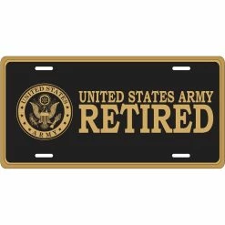 Buy ⌛ Mitchell Proffitt U.S. Army Retired License Plate 🧨