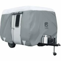 Brand new 👏 Classic Accessories PolyPRO3 Molded Fiberglass Travel Trailer Cover ✨
