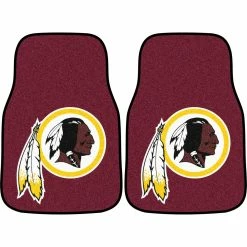 Deals ⌛ Fan Mats NFL Washington Redskins Carpeted Car Mat 🎉