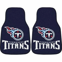 Budget 🧨 Fan Mats NFL Tennessee Titans Carpeted Car Mat ⌛