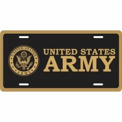 Coupon 🧨 Mitchell Proffitt U.S. Army Crest License Plate 👏