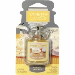 Cheapest ⌛ Yankee Candle Vanilla Cupcake Car Jar Ultimate 🔔