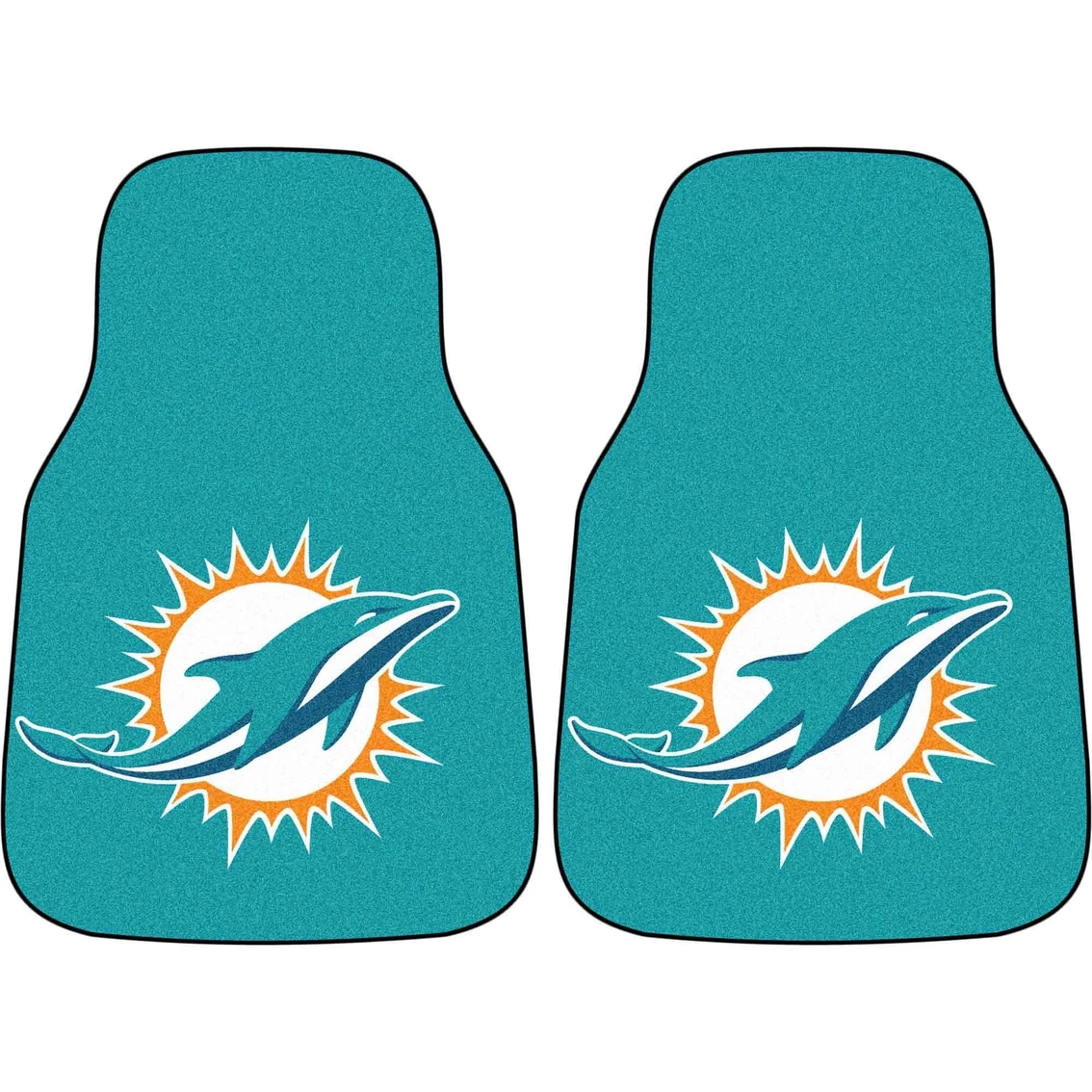 Budget ๐งจ Fan Mats NFL Miami Dolphins Carpeted Car Mat ๐ 3 Budget ๐งจ Fan Mats NFL Miami Dolphins Carpeted Car Mat ๐