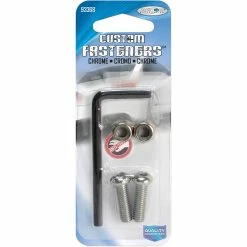 Best reviews of 💯 Custom Accessories Chrome Anti Theft License Plate Fasteners ✔️