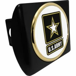 Cheapest 😀 Elektroplate Army Star Seal Emblem Hitch Cover 🤩
