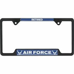 Outlet 🎉 Elektroplate Air Force Retired Open License Plate Frame 🥰