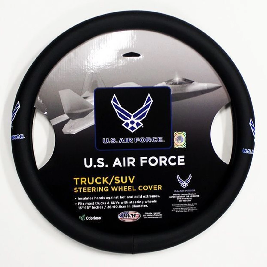 Outlet π JWM US Air Force Truck/SUV Steering Wheel Cover β 3 Outlet π JWM US Air Force Truck/SUV Steering Wheel Cover β