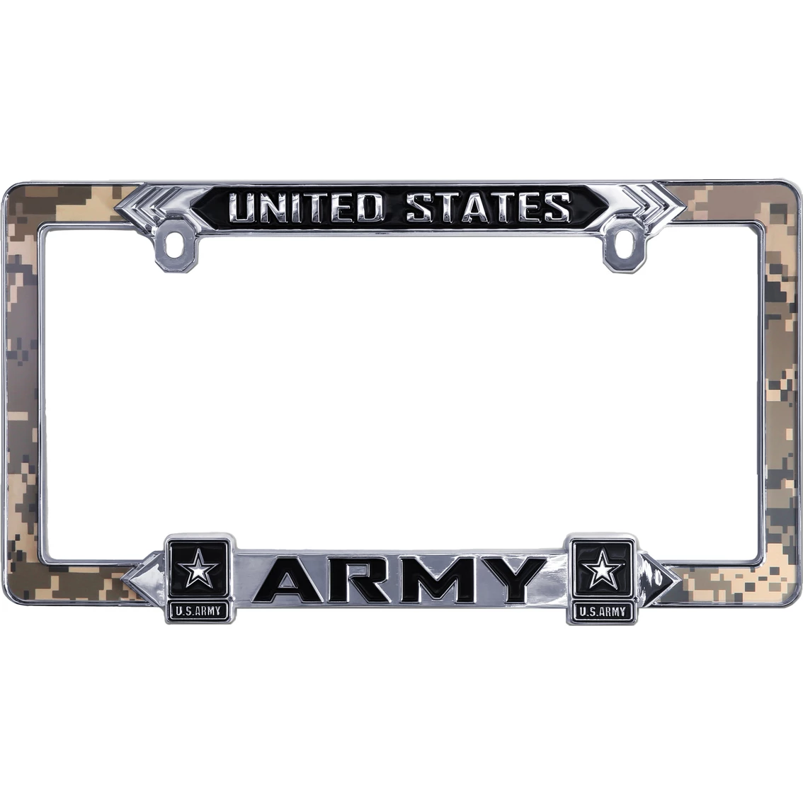 Cheap ๐งจ Elektroplate Army "USA" All Metal License Plate Frame ๐ฅ 3 Cheap ๐งจ Elektroplate Army "USA" All Metal License Plate Frame ๐ฅ
