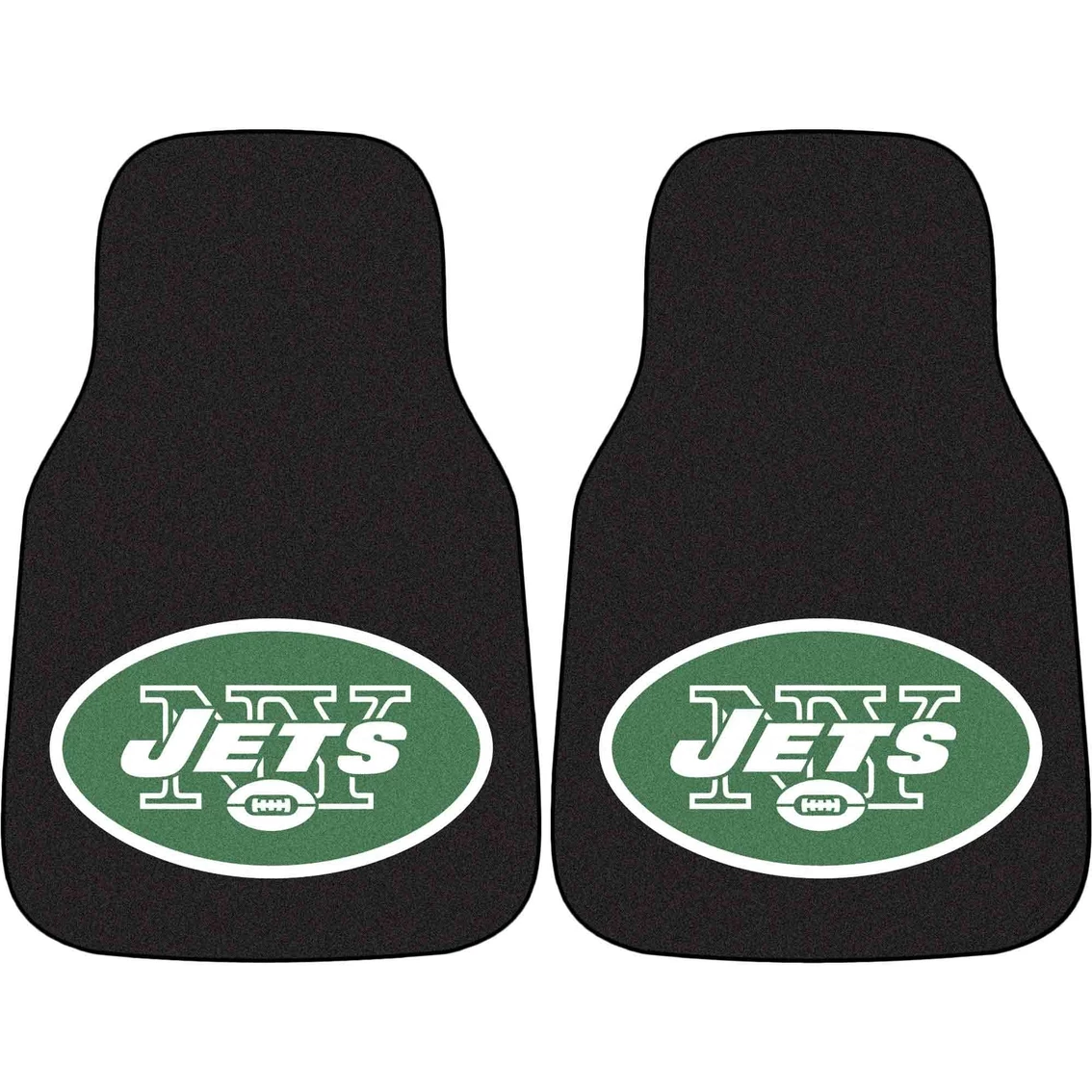 Best Pirce 🔔 Fan Mats NFL New York Jets Carpeted Car Mat ❤️ 3 Best Pirce 🔔 Fan Mats NFL New York Jets Carpeted Car Mat ❤️