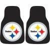 Discount 🔔 Fan Mats NFL Pittsburgh Steelers Carpeted Car Mat ⭐