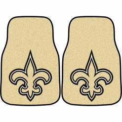 Discount 💯 Fan Mats NFL New Orleans Saints Carpeted Car Mat 🛒