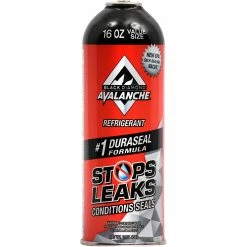 New ❤️ Avalanche Black Diamond Refrigerant With Duraseal And UV Dye 16 Oz. ✔️