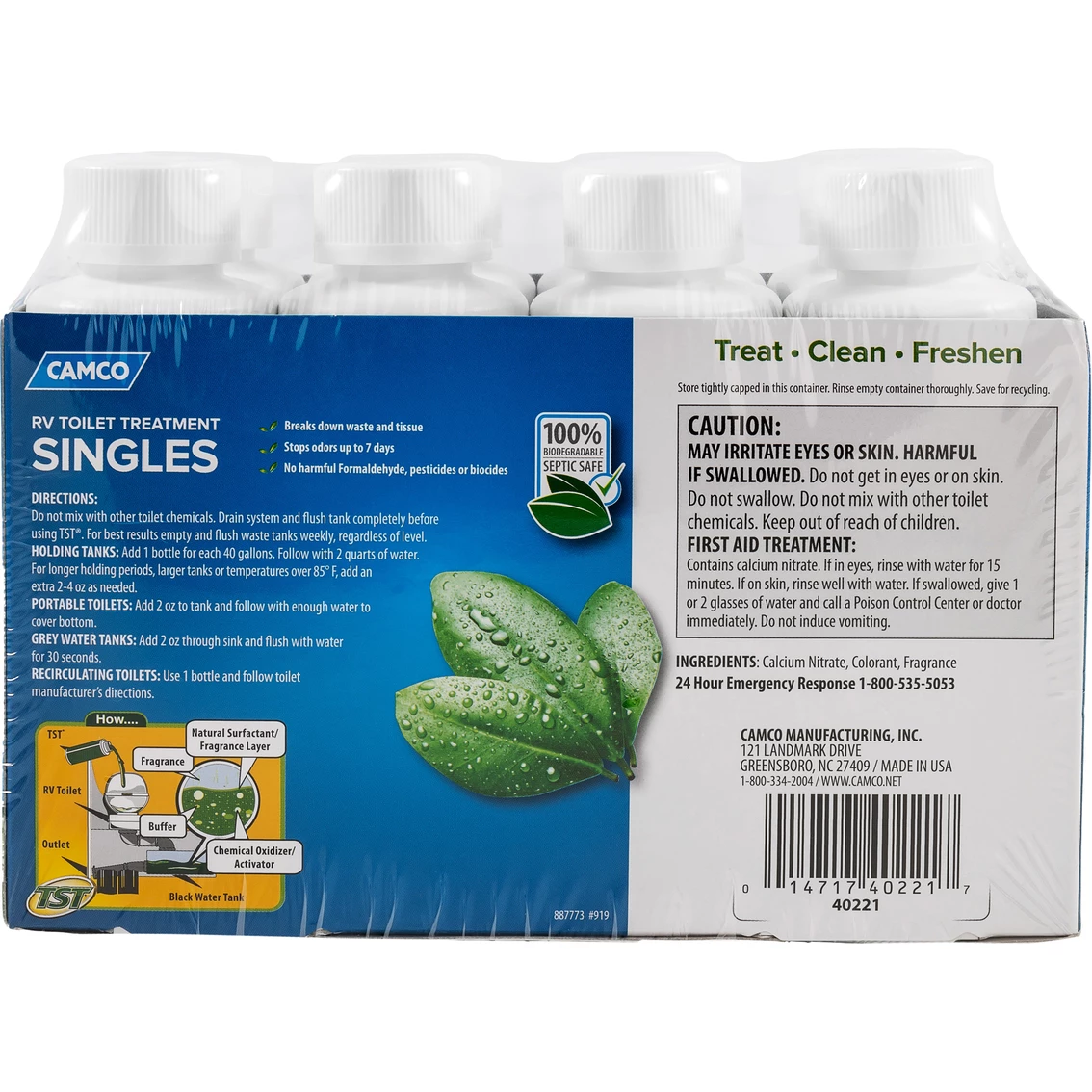 Deals ๐ Camco TST Singles Bottles 8 Ct., 4 Oz. Each ๐ 3 Deals ๐ Camco TST Singles Bottles 8 Ct., 4 Oz. Each ๐ - Image 2